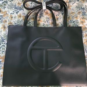 Large Black Telfar Bag